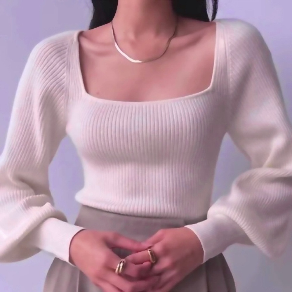 Aritzia Babaton Pink Sculpt Sweater